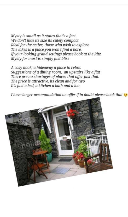 'Mysty' Studio Style Winter Deal On 3 Nights Or More Nov To Mar Windermere Esterno foto